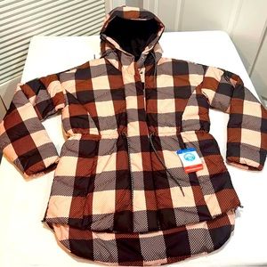 NWT Columbia Icy Heights II Down Novelty Hooded Jacket Size M